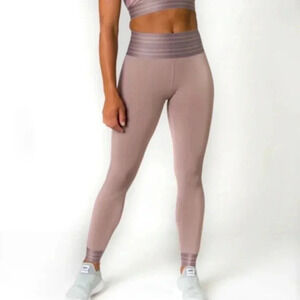 Beloforte Stella Leggings in Dusty Rose Size XS NWT